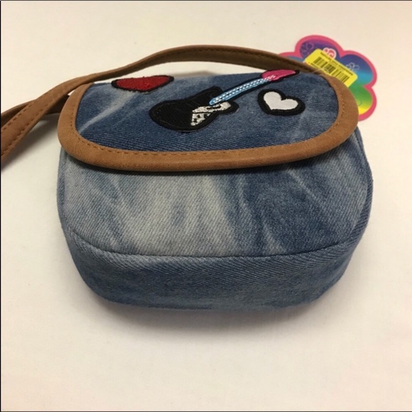 Little Girls Denim Purse - Picture 6 of 8